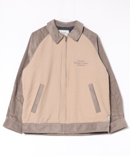 roial（ロイアル）の「JACKET/ROAIL(ロイアル)ラグランデザインスタンダードフィットジップアップブルゾン（ブルゾン・メンズ・ベージュ/グリーン/チャコールグレー・MEDIUM/LARGE/X-LARGE）」の19枚目の写真