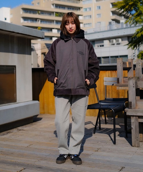 roial（ロイアル）の「JACKET/ROAIL(ロイアル)ラグランデザインスタンダードフィットジップアップブルゾン（ブルゾン・メンズ・ベージュ/グリーン/チャコールグレー・MEDIUM/LARGE/X-LARGE）」の16枚目の写真
