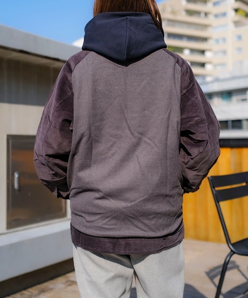 roial（ロイアル）の「JACKET/ROAIL(ロイアル)ラグランデザインスタンダードフィットジップアップブルゾン（ブルゾン・メンズ・ベージュ/グリーン/チャコールグレー・MEDIUM/LARGE/X-LARGE）」の6枚目の写真