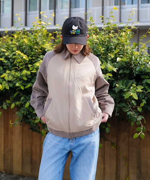 roial（ロイアル）の「JACKET/ROAIL(ロイアル)ラグランデザインスタンダードフィットジップアップブルゾン（ブルゾン・メンズ・ベージュ/グリーン/チャコールグレー・MEDIUM/LARGE/X-LARGE）」の15枚目の写真