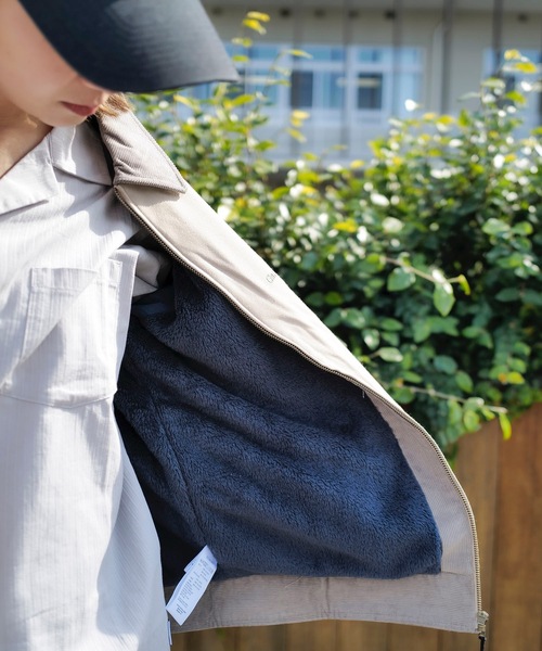 roial（ロイアル）の「JACKET/ROAIL(ロイアル)ラグランデザインスタンダードフィットジップアップブルゾン（ブルゾン・メンズ・ベージュ/グリーン/チャコールグレー・MEDIUM/LARGE/X-LARGE）」の9枚目の写真
