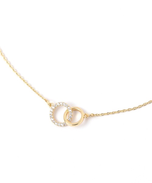 LAKOLE(ラコレ)の「2ラウンドネックレス2 / 128735(ネックレス・レディース・その他1/その他2・FREE)」の2枚目の写真