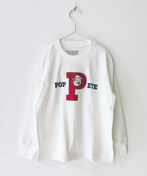 ポパイ出品 セール】POPEYE ポパイ オーバーサイズ ロンT（Tシャツ
