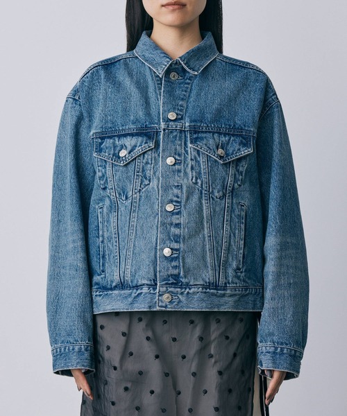 BABYLONE(バビロン)の「デニムジャケット(デニムジャケット・レディース・インディゴブルー・フリー)」の9枚目の写真