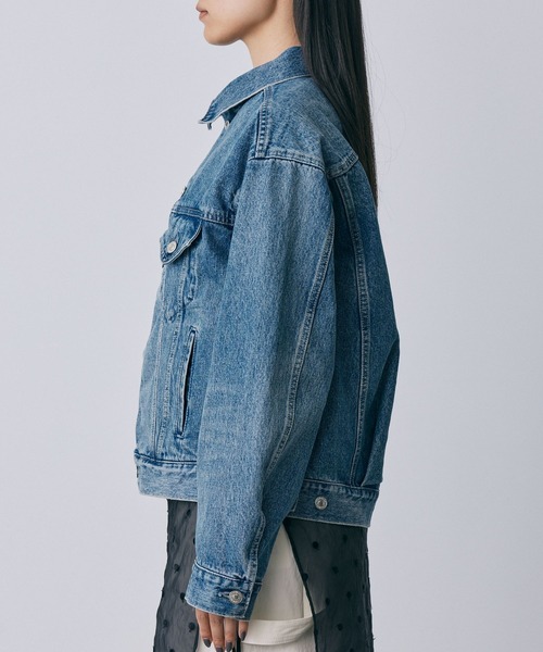 BABYLONE(バビロン)の「デニムジャケット(デニムジャケット・レディース・インディゴブルー・フリー)」の10枚目の写真