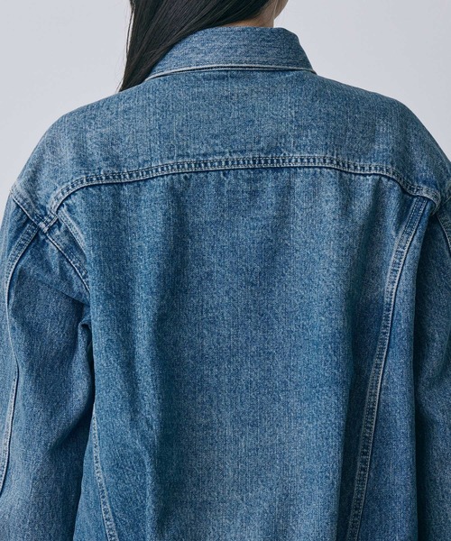 BABYLONE(バビロン)の「デニムジャケット(デニムジャケット・レディース・インディゴブルー・フリー)」の12枚目の写真