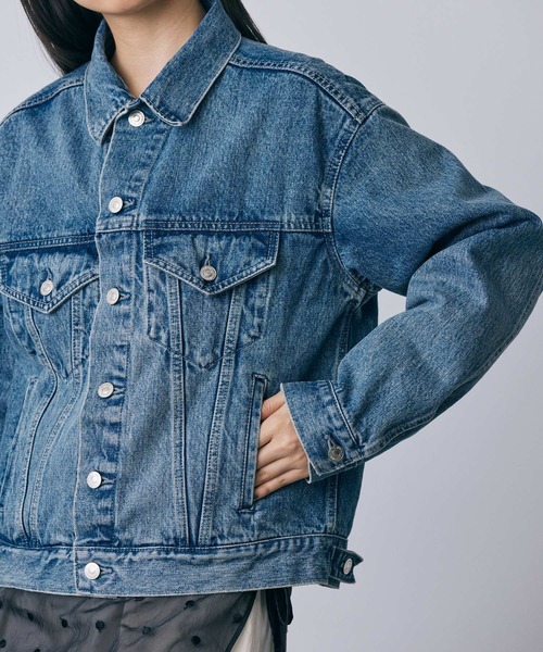 BABYLONE(バビロン)の「デニムジャケット(デニムジャケット・レディース・インディゴブルー・フリー)」の14枚目の写真