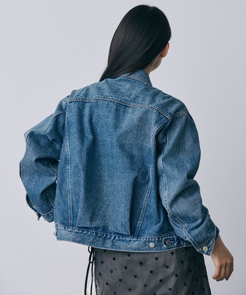 BABYLONE(バビロン)の「デニムジャケット(デニムジャケット・レディース・インディゴブルー・フリー)」の5枚目の写真