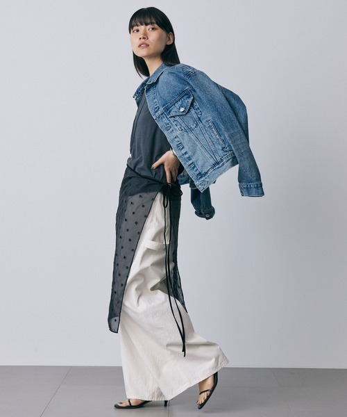 BABYLONE(バビロン)の「デニムジャケット(デニムジャケット・レディース・インディゴブルー・フリー)」の7枚目の写真