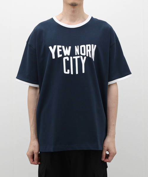 expansion(エクスパンション)の「EXPANSION / エクスパンション YEW JOHN T(Tシャツ/カットソー・メンズ・ホワイト/ネイビー・LARGE/X-LARGE)」の5枚目の写真