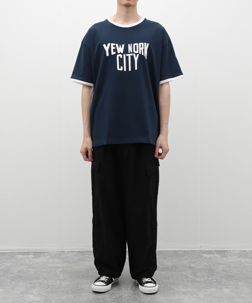 expansion(エクスパンション)の「EXPANSION / エクスパンション YEW JOHN T(Tシャツ/カットソー・メンズ・ホワイト/ネイビー・LARGE/X-LARGE)」の6枚目の写真