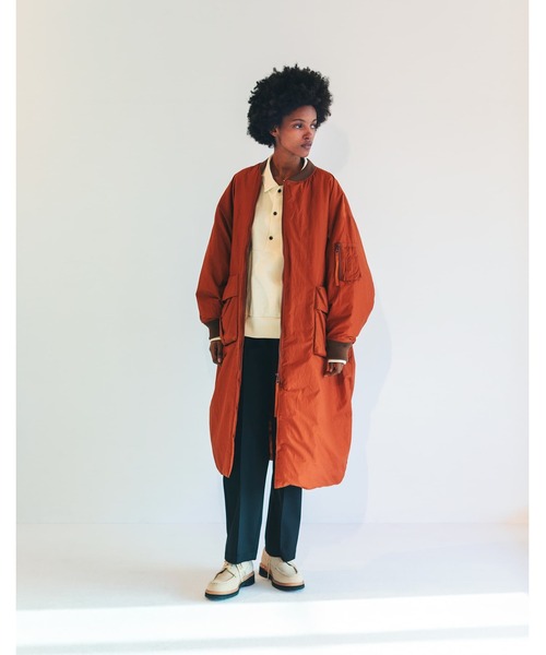 F/CE. （エフシーイー）の「F/CE. RE SWEAT POLO PO / エフシーイー リサイクル スウェット ポロ P/O（スウェット・メンズ・グリーン/チャコール/アイボリー・MEDIUM/LARGE/SMALL）」の18枚目の写真