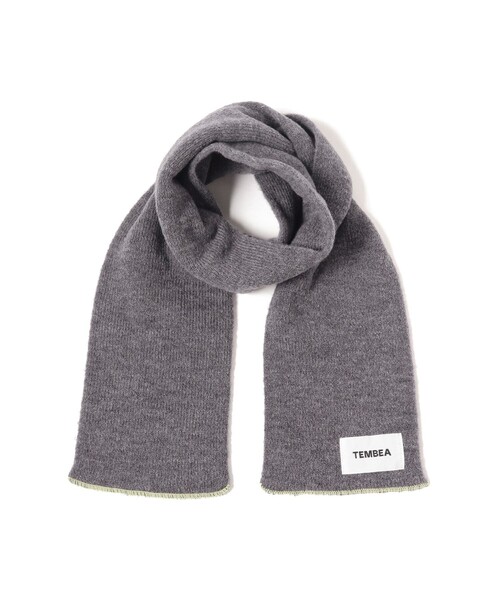 TEMBEA（テンベア）の「TEMBEA / マフラー 2024（マフラー・キッズ・グレー/イエロー系その他4/ブラウン系その他5/チャコールグレー・ONE SIZE）」の3枚目の写真