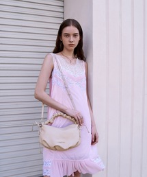CHARLES & KEITH | Maisy メイジー ルーシュドハンドルホーボーバッグ(ショルダーバッグ)