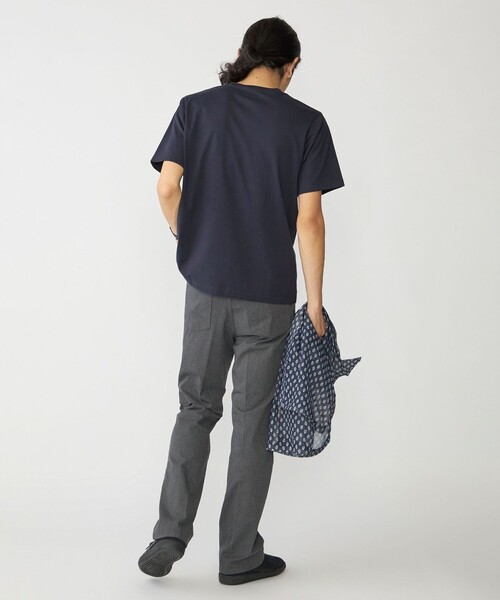 SHIPS（シップス）の「SHIPS:〈抗菌加工〉コットン クルーネック Tシャツ（Tシャツ/カットソー・メンズ・ホワイト/ブラック/ネイビー・LARGE/MEDIUM/SMALL/X-LARGE）」の8枚目の写真