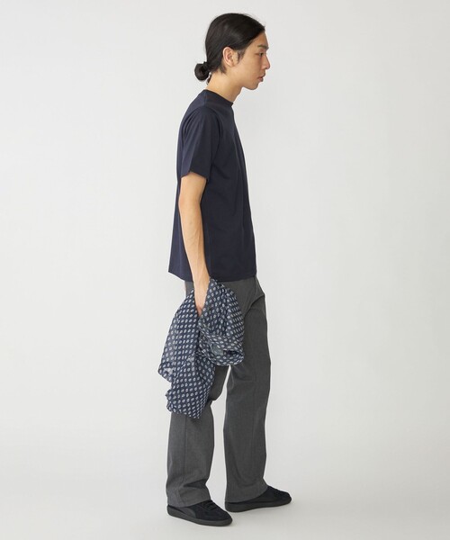 SHIPS（シップス）の「SHIPS:〈抗菌加工〉コットン クルーネック Tシャツ（Tシャツ/カットソー・メンズ・ホワイト/ブラック/ネイビー・LARGE/MEDIUM/SMALL/X-LARGE）」の9枚目の写真