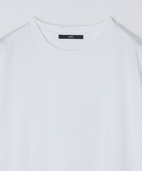 SHIPS（シップス）の「SHIPS:〈抗菌加工〉コットン クルーネック Tシャツ（Tシャツ/カットソー・メンズ・ホワイト/ブラック/ネイビー・LARGE/MEDIUM/SMALL/X-LARGE）」の17枚目の写真