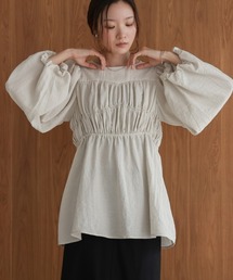 Bab | バックリボンシャーリングブラウス(シャツ/ブラウス)
