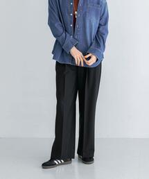 URBAN RESEARCH | スーパー100ウールワイドスラックス(その他パンツ)