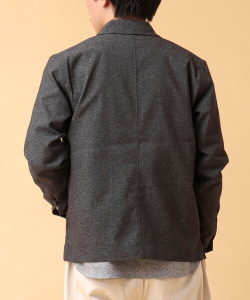 NOLLEY’S(ノーリーズ)の「《吸水速乾》SMART TECH ストレッチ ジップシャツジャケット 24AW(ブルゾン・メンズ・ベージュ/ネイビー/グレー・L/M/S)」の18枚目の写真
