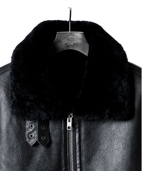 BOMBER(ボンバー)B-3 リアルムートン ボンバージャケット（ムートン