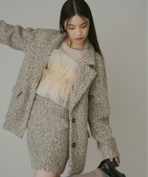 Olu. | ブークレジャケットコート[セットアップ可能](テーラードジャケット)