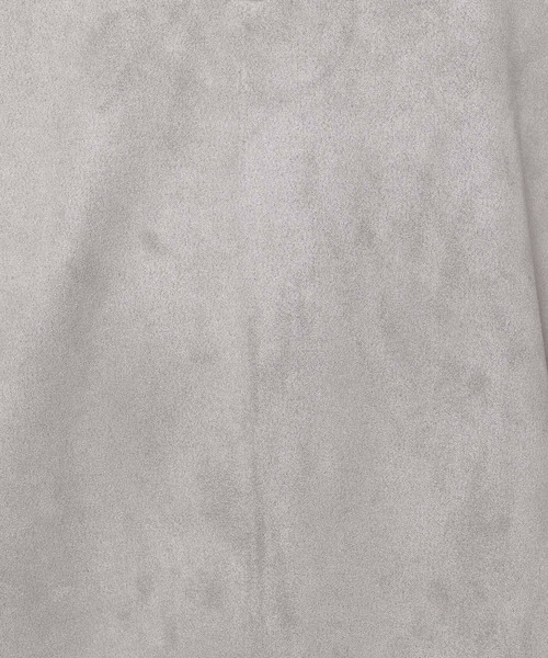 HARE(ハレ)の「SOFTフェイクスウェードハーフZIPプルオーバー(HARE)(スウェット・メンズ・ブラック/グレー/パープル/オレンジ・SMALL/MEDIUM)」の14枚目の写真