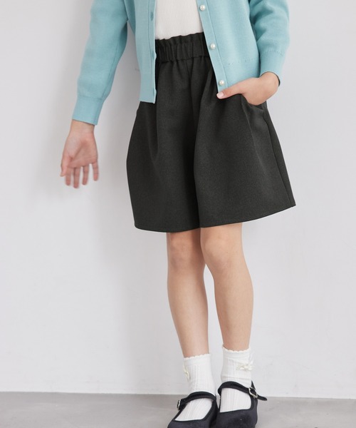 ROPE' PICNIC（ロペピクニック）の「【KIDS】キュロットパンツ/リンクコーデ・WEB限定サイズ:110cm（その他パンツ・キッズ・ベージュ/チャコールグレー・110/120/130/140/150）」の5枚目の写真