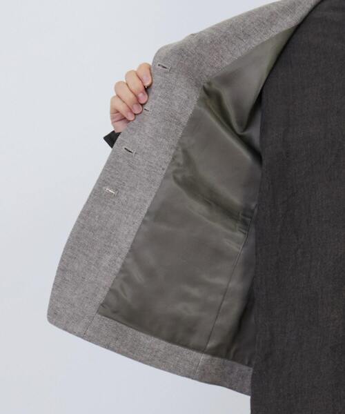 LOISIR（ロワズィール）の「コットンリネンギャバジンベスト