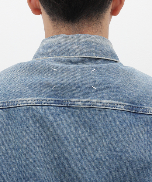 Maison Margiela（メゾンマルジェラ）の「Maison Margiela(メゾン マルジェラ) Denim 2nd type Trucker S50AM0628/S30561（デニムジャケット・メンズ・ブルー系その他・52/50）」の6枚目の写真