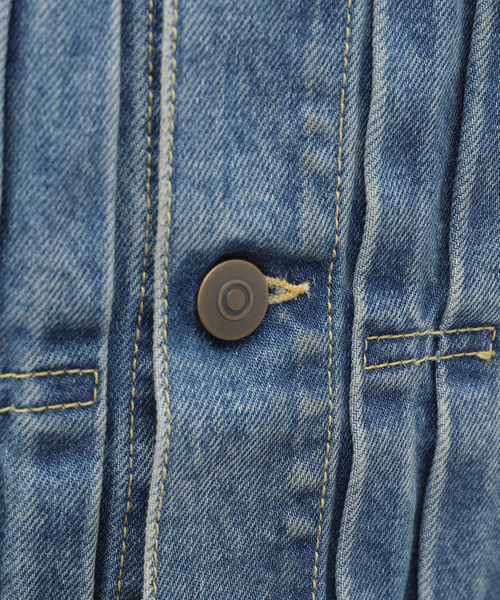 Maison Margiela（メゾンマルジェラ）の「Maison Margiela(メゾン マルジェラ) Denim 2nd type Trucker S50AM0628/S30561（デニムジャケット・メンズ・ブルー系その他・52/50）」の11枚目の写真