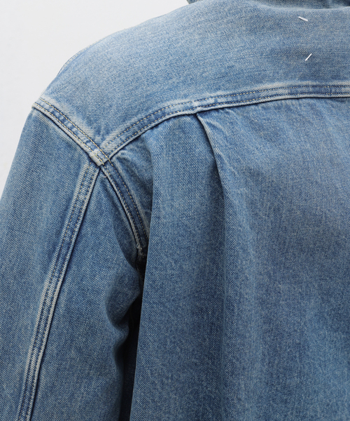 Maison Margiela（メゾンマルジェラ）の「Maison Margiela(メゾン マルジェラ) Denim 2nd type Trucker S50AM0628/S30561（デニムジャケット・メンズ・ブルー系その他・52/50）」の14枚目の写真