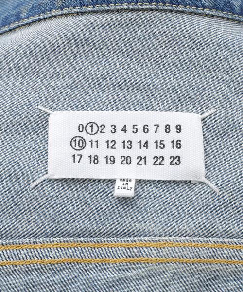 Maison Margiela（メゾンマルジェラ）の「Maison Margiela(メゾン マルジェラ) Denim 2nd type Trucker S50AM0628/S30561（デニムジャケット・メンズ・ブルー系その他・52/50）」の18枚目の写真