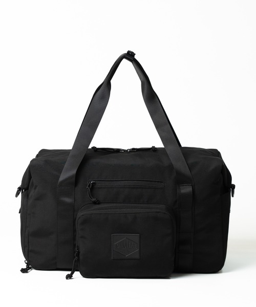 SAC'S BAR セレクト(サックスバーセレクト)の「【SIMCLEAR/シムクリア】 FOLDING DUFFLE(トートバッグ・メンズ・ライトグレー/ブルー系その他/ブラック・FREE)」の2枚目の写真