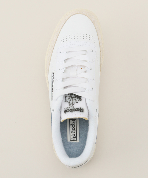Noble(ノーブル)の「Reebok/リーボック CLUB C 85(スニーカー・レディース・ホワイト・25cm/24.5cm/24cm/23.5cm/23cm)」の4枚目の写真