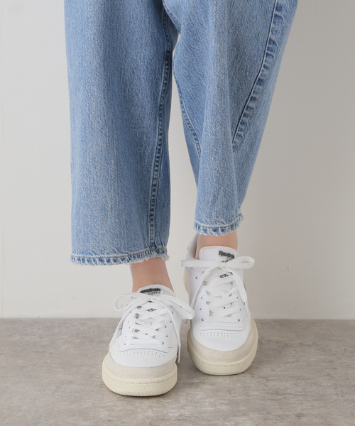 Noble(ノーブル)の「Reebok/リーボック CLUB C 85(スニーカー・レディース・ホワイト・25cm/24.5cm/24cm/23.5cm/23cm)」の16枚目の写真