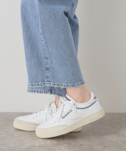Noble(ノーブル)の「Reebok/リーボック CLUB C 85(スニーカー・レディース・ホワイト・25cm/24.5cm/24cm/23.5cm/23cm)」の17枚目の写真