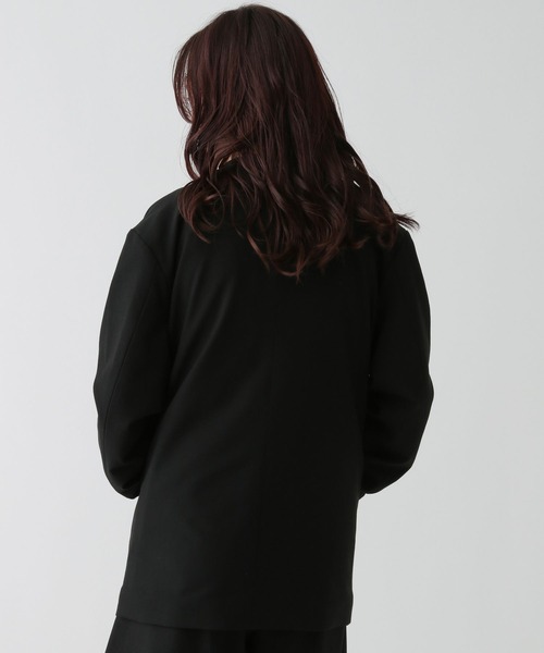 GLOBAL WORK(グローバルワーク)の「大人見えジャケット/AND YUA ANY/115791(テーラードジャケット・キッズ・ブラック/チャコールグレー・FREE)」の18枚目の写真