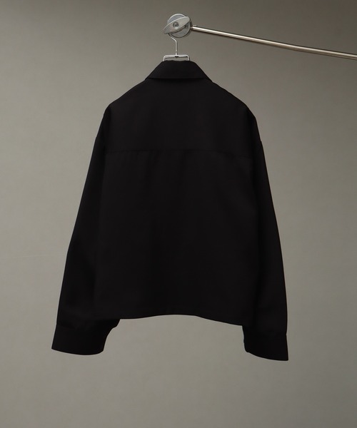 welise/ウェライズ】リッチドレープスムース ビッグポケット 長袖