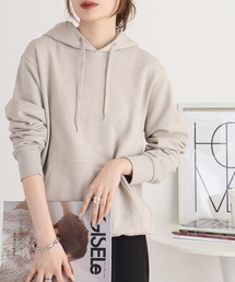 カサラグリッド◎センタライズパーカーオーガニックコットン 100%L