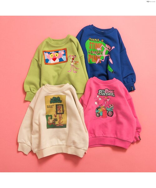 龍*様 STONE  ピンク トレーナー セール】【リンク】【ピンクパンサー】4柄トレーナー