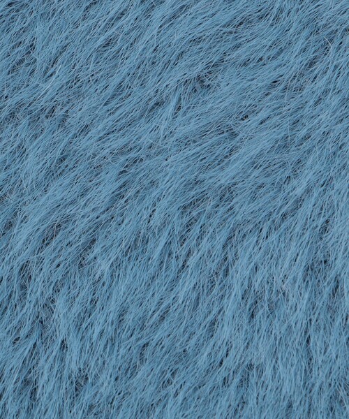 coen(コーエン)の「フェザーヤーンニットワッチ(ニットキャップ/ビーニー・レディース・オフホワイト/モカ/ライトブルー・FREE)」の8枚目の写真