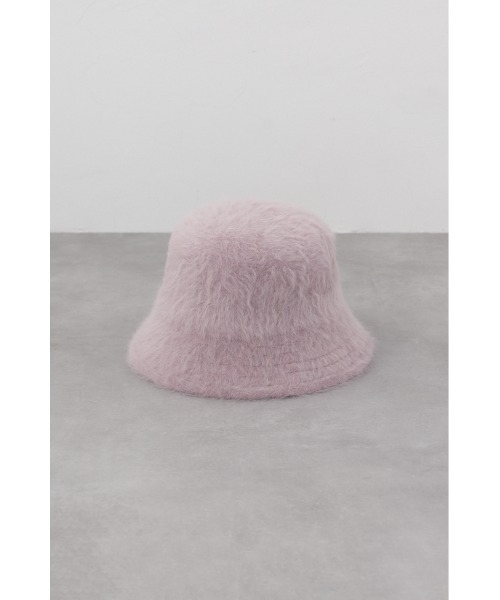 AZUL by moussy(アズールバイマウジー)の「シャギーバケットハット(ハット・レディース・アイボリー/ブラック/ライトグレー・FREE)」の17枚目の写真