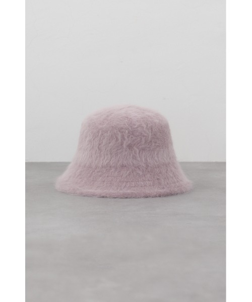 AZUL by moussy(アズールバイマウジー)の「シャギーバケットハット(ハット・レディース・アイボリー/ブラック/ライトグレー・FREE)」の18枚目の写真