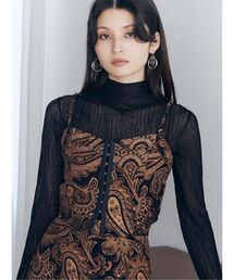 MURUA | ジャガードビスチェ(キャミソール)