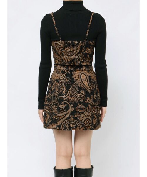 MURUA（ムルーア）の「ジャガードビスチェ（キャミソール・レディース・アイボリー/ブラック・FREE）」の18枚目の写真