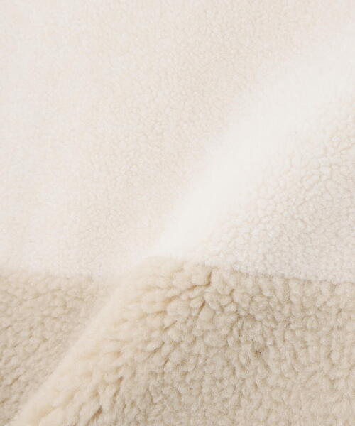 Risley（リズレー）の「Risley/リズレー/バイカラーボアベスト（ベスト