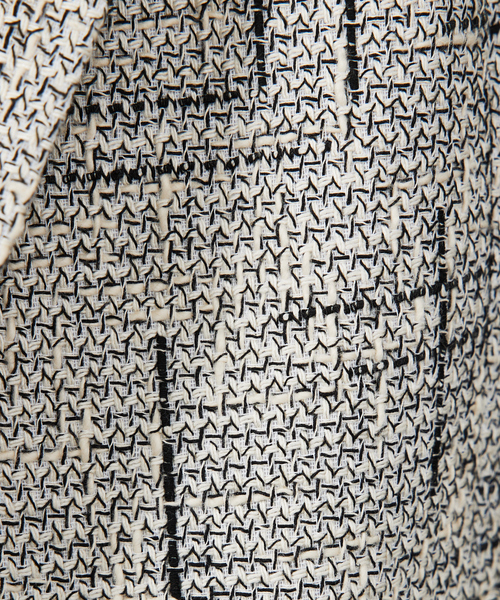 qualite（カリテ）の「【セットアップ対応可能】ツイードジャケット（テーラードジャケット・レディース・ブラック・36/38）」の12枚目の写真