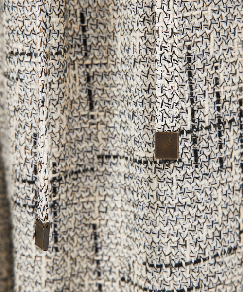 qualite（カリテ）の「【セットアップ対応可能】ツイードジャケット（テーラードジャケット・レディース・ブラック・36/38）」の14枚目の写真