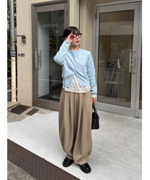 titivate（ティティベイト）の「シアーレーストップス（Tシャツ/カットソー・レディース・ブラック/アイボリー/オフホワイト/ホワイト系その他/クリーム/ブラック系その他・S/M/L）」の8枚目の写真